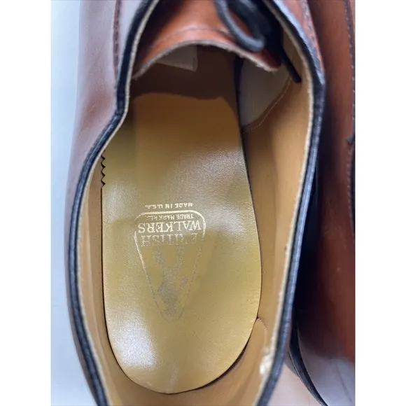 Men's British Walkers Oxford Lace Up Leather Sole Shoes