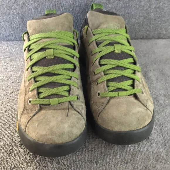 Mens Danner Camp Sherman 3&quot; Lightweight Gray Green Hiking Shoes Size 10.5