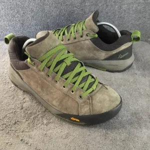 Mens Danner Camp Sherman 3&quot; Lightweight Gray Green Hiking Shoes Size 10.5