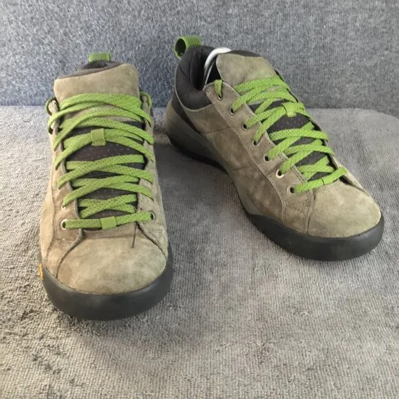 Mens Danner Camp Sherman 3&quot; Lightweight Gray Green Hiking Shoes Size 10.5