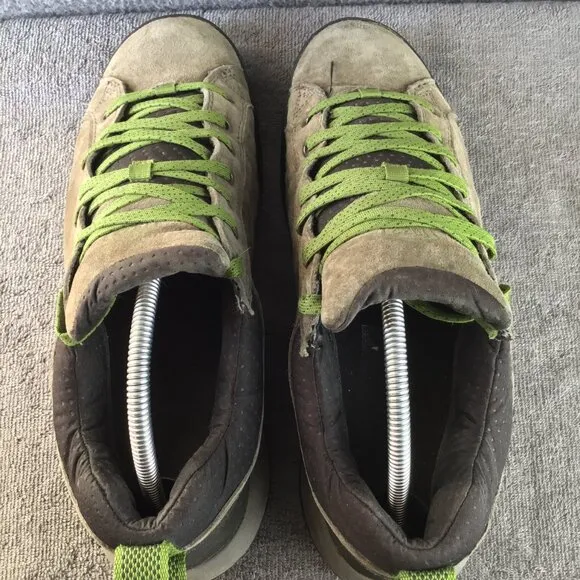 Mens Danner Camp Sherman 3&quot; Lightweight Gray Green Hiking Shoes Size 10.5