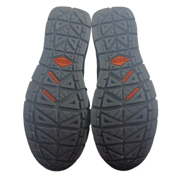 Mens Merrell Work Fullbench Speed Carbon Fiber Shoes Size 14 Oil/Slip Re…