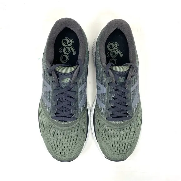 Men's New Balance M860MG9 Mineral Green Stability Running Shoe size 9.5D