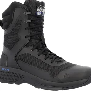Men's Rocky Code Blue Duty Boots in Black Size 11