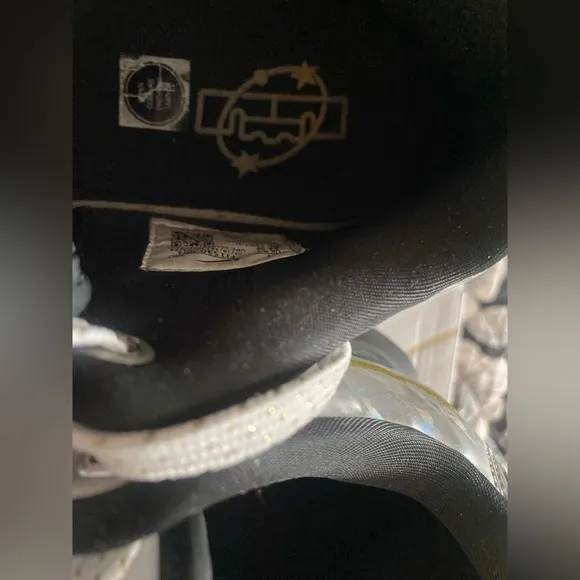 Men's Silver Athletic Shoes