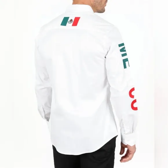 MEN'S SNAP POCKETS MODERN FIT EMBROIDERED WESTERN SHIRT