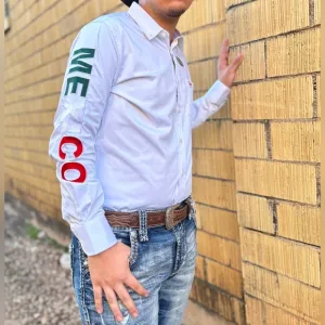 MEN'S SNAP POCKETS MODERN FIT EMBROIDERED WESTERN SHIRT