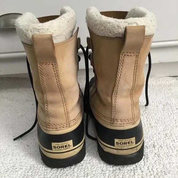 Mens SOREL Caribou Waterproof Winter Boots size 8
