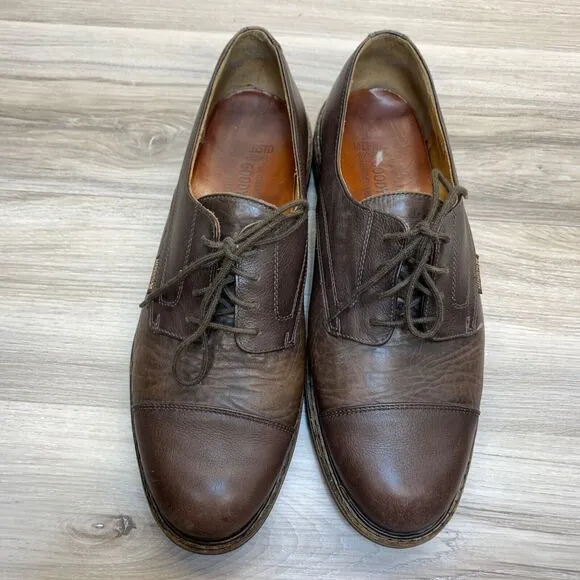 Mephisto Air Relax Goodyear Welt Brown Leather Men's Shoes Size US 11 Cap Toe