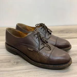 Mephisto Air Relax Goodyear Welt Brown Leather Men's Shoes Size US 11 Cap Toe