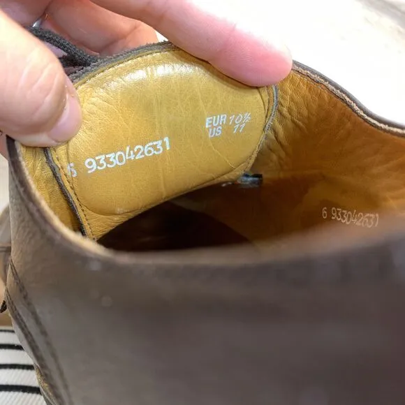 Mephisto Air Relax Goodyear Welt Brown Leather Men's Shoes Size US 11 Cap Toe