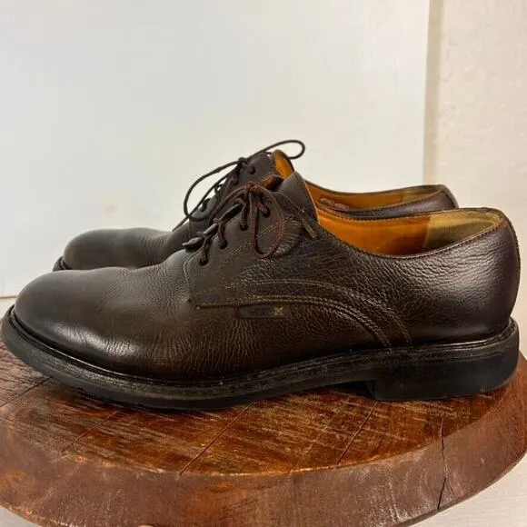Mephisto Shoe Men 8.5 Brown Oxford Marlon Classic Leather Goodyear Welt Comfort
