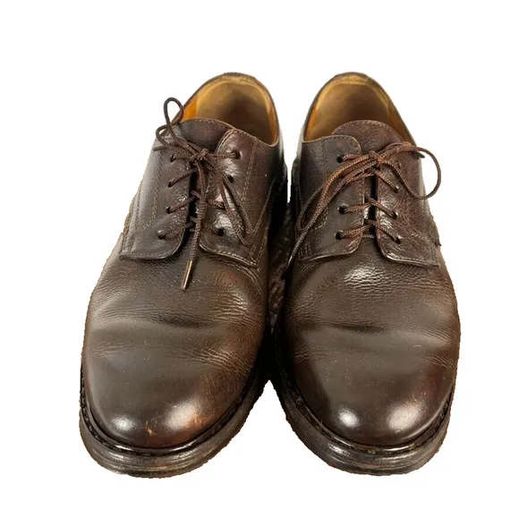 Mephisto Shoe Men 8.5 Brown Oxford Marlon Classic Leather Goodyear Welt Comfort