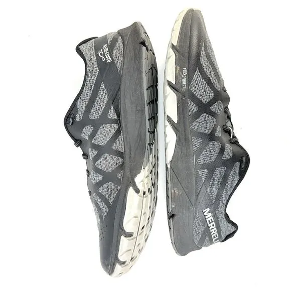 Merrell Bare Access Flex 2 Barefoot Sneakers Black Flex Connect Shoes Mens Sz 12