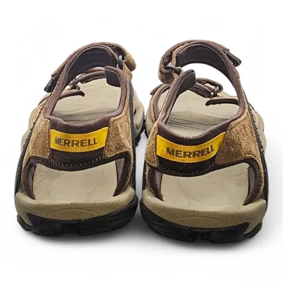 Merrell Kahuna Sandal Brown Adjustable Outdoor Sports Vibram Soles Mens Size 13