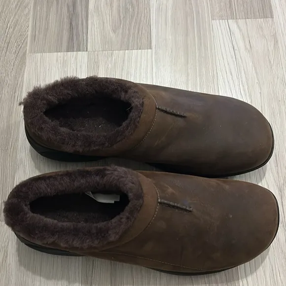 Merrell Mens Encore Chill 2 Moccasin Earth Men's Brown Slip-On Shoes Size 12