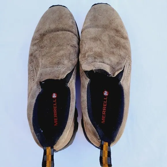 Merrell Men's Gunsmoke Jungle Moc Suede Slip-on Shoes - J60787 - size 9