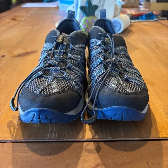 Merrell mens Wildwoods Aerosport lightweight athletic water shoes rock/gray 10.5
