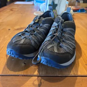 Merrell mens Wildwoods Aerosport lightweight athletic water shoes rock/gray 10.5