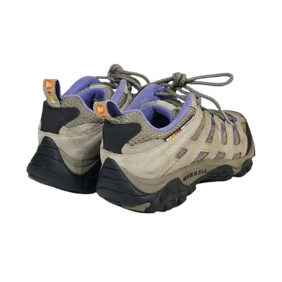 MERRELL Moab 2 Hiking Boots Sneakers Shoes in Aluminum / Marlin Womens Size 6.5