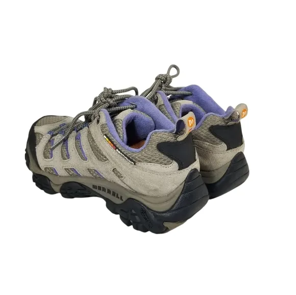 MERRELL Moab 2 Hiking Boots Sneakers Shoes in Aluminum / Marlin Womens Size 6.5
