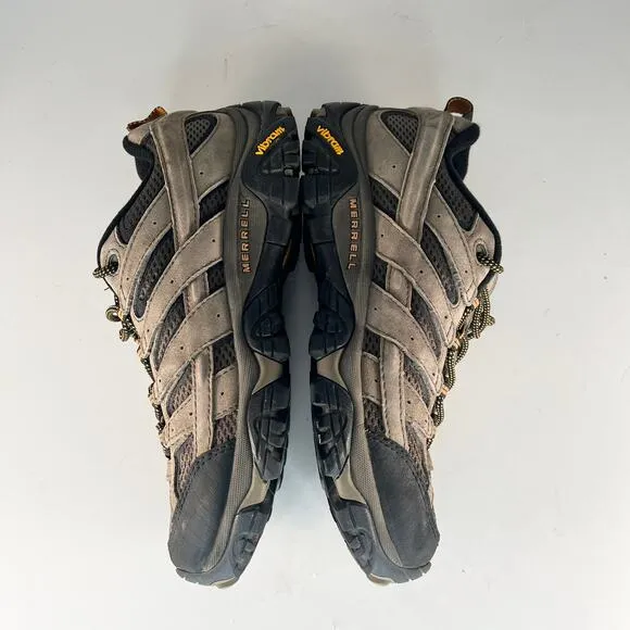 Merrell  Moab 3 Trail Hiking Low Boots Shoes Men Grey Walnut Men 9