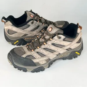 Merrell  Moab 3 Trail Hiking Low Boots Shoes Men Grey Walnut Men 9