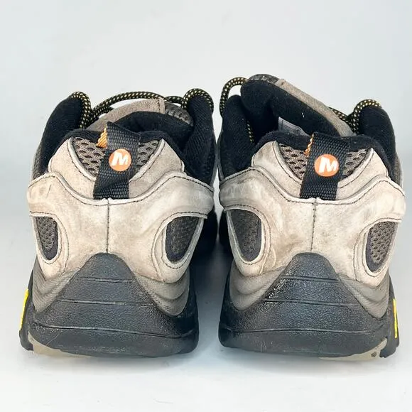Merrell  Moab 3 Trail Hiking Low Boots Shoes Men Grey Walnut Men 9