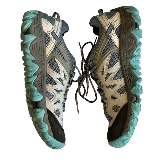Merrell Women’s All Out Blaze Aero Sport Hiking Water Shoes Blue Heaven Size 9.5