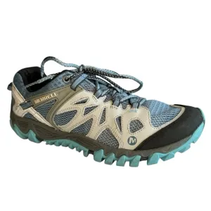 Merrell Women’s All Out Blaze Aero Sport Hiking Water Shoes Blue Heaven Size 9.5
