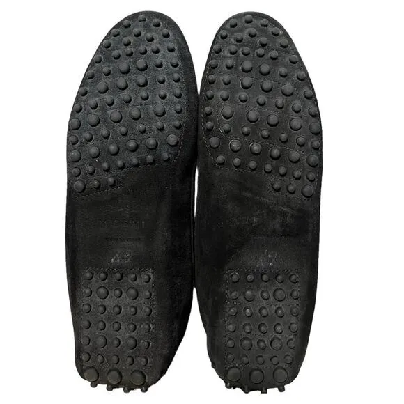 M.Gemi The Felize Shearling Suede Fleece Lined Driving Moccasin Shoes / Size-7
