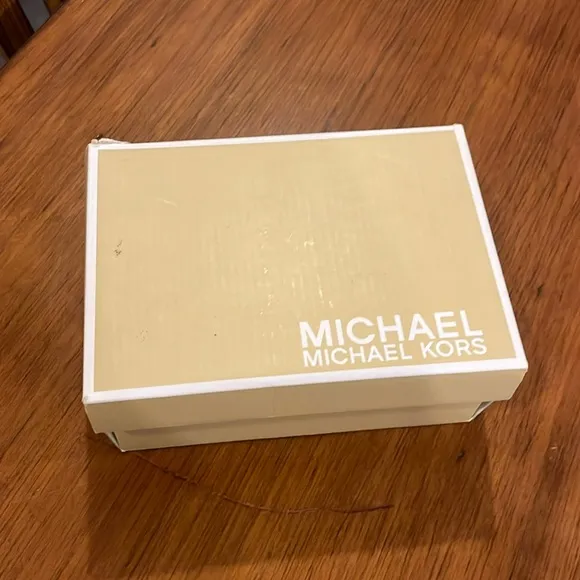 Michael Kors Alexia shoes sneakers new black tan Toddlers Girls Sizes