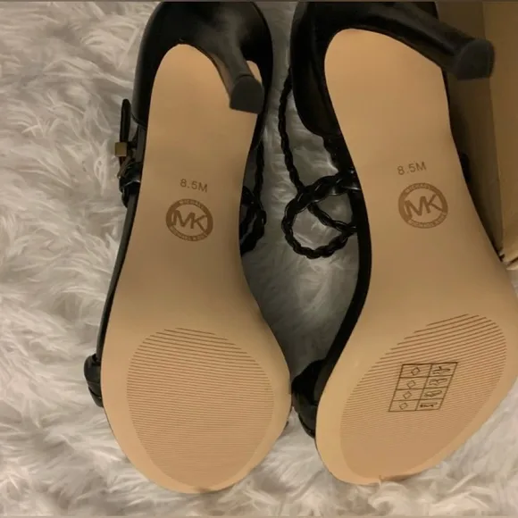Michael Kors Braided Strappy Heels Sandals