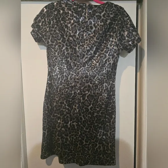 MICHAEL MICHAEL KORS Womens Gray Sequined