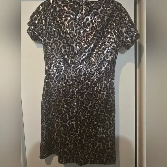 MICHAEL MICHAEL KORS Womens Gray Sequined