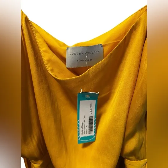 Mika Layered Mustard Modern Citizen Dress