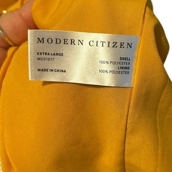 Mika Layered Mustard Modern Citizen Dress