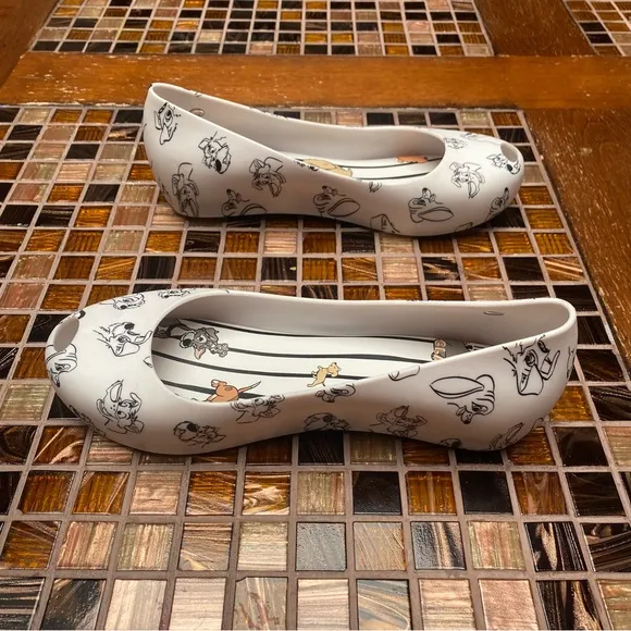 Mini Melissa Mary Jane  Disney Classic Lady and Tramp Shoes