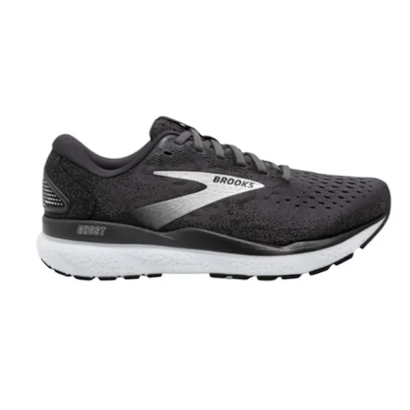 Mint Brooks Ghost 16 Running Shoes Women's 9 Black Gray White Walking Breathable