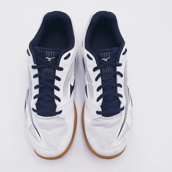 Mizuno Cyclone Speed 3 Women’s Size 9 Volleyball Shoes White Black Gum Soles