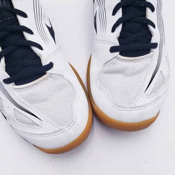 Mizuno Cyclone Speed 3 Women’s Size 9 Volleyball Shoes White Black Gum Soles