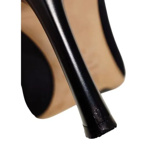 M.M. Lafleur Lana Boot 3D-Knit Pointed Toe Stiletto Heel Black Sz EU 37.5 US 7.5