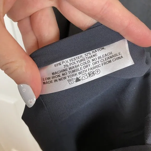 MM Lafleur Size 4 Alice Dress Gray Shift Work Modern Capsule Minimalist Career