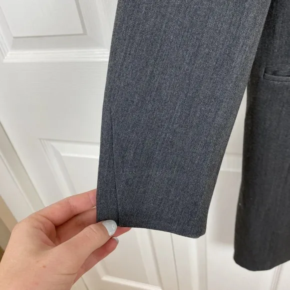 MM Lafleur Size 4 Alice Dress Gray Shift Work Modern Capsule Minimalist Career