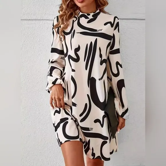 Modern Artistry Mini Dress