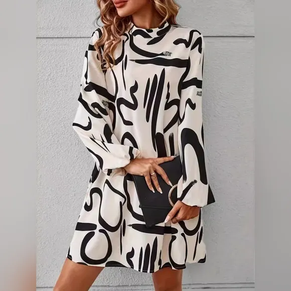 Modern Artistry Mini Dress