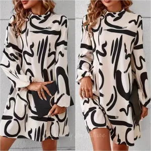 Modern Artistry Mini Dress