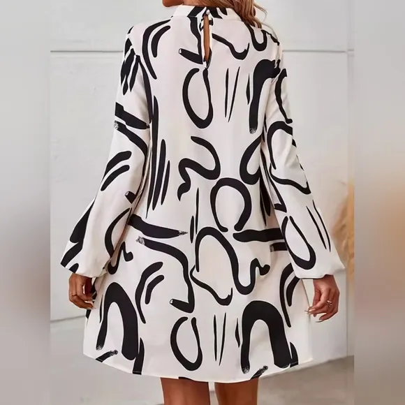 Modern Artistry Mini Dress