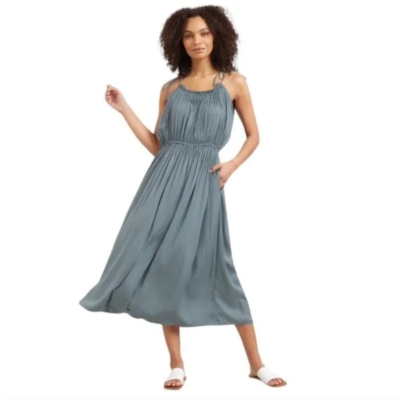Modern Citizen Aileen Tie Shoulder Maxi Dress