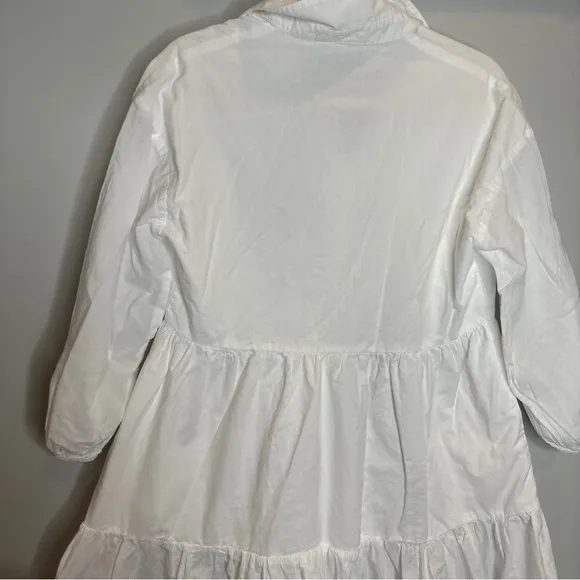 Modern Citizen Angelina Cotton Poplin Tiered Maxi Dress